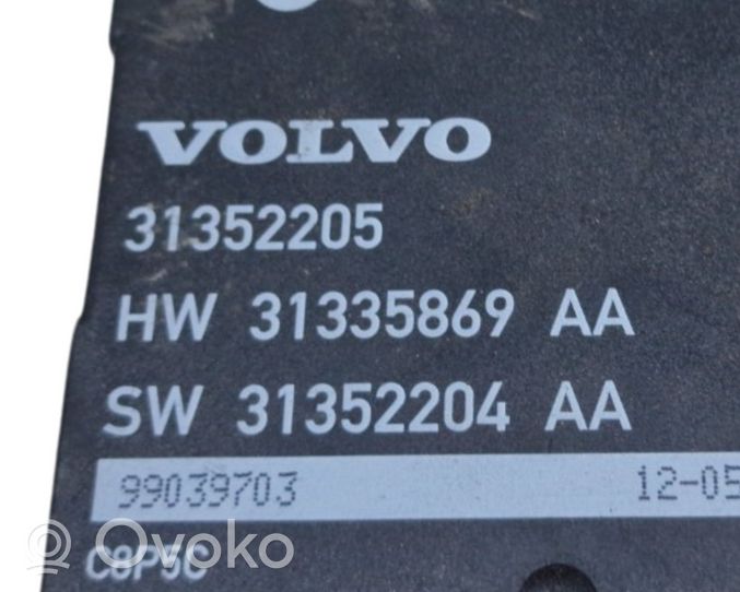 Volvo XC70 Bagažinės dangčio valdymo blokas 31352205