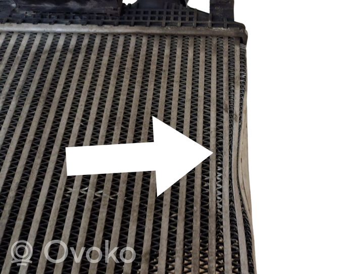 Opel Zafira C Intercooler radiator 13267647