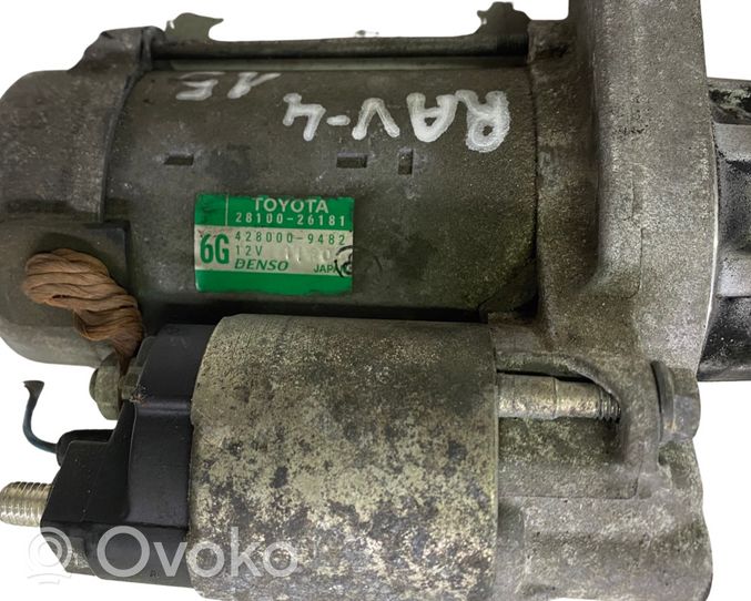 Toyota RAV 4 (XA40) Käynnistysmoottori 4280009482