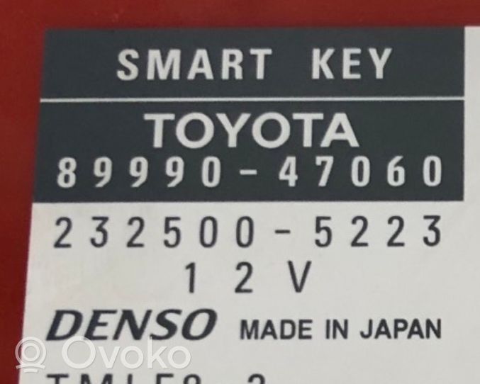 Toyota Prius (XW30) Centralina/modulo keyless go 8999047060