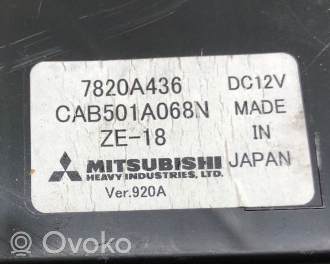 Mitsubishi ASX Ilmastoinnin ohjainlaite/moduuli 7820A436