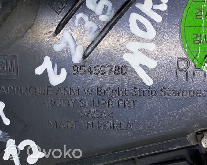 Opel Mokka Listwa / Nakładka na błotnik przedni 95469780