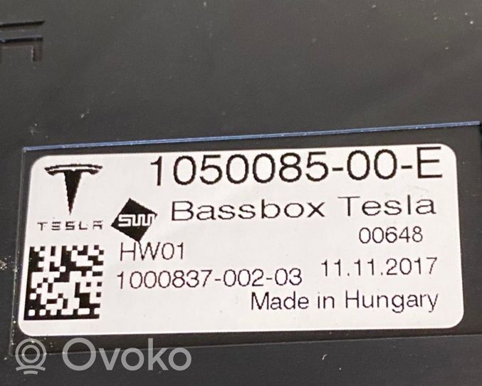 Tesla Model X Subwoofer altoparlante 105008500E