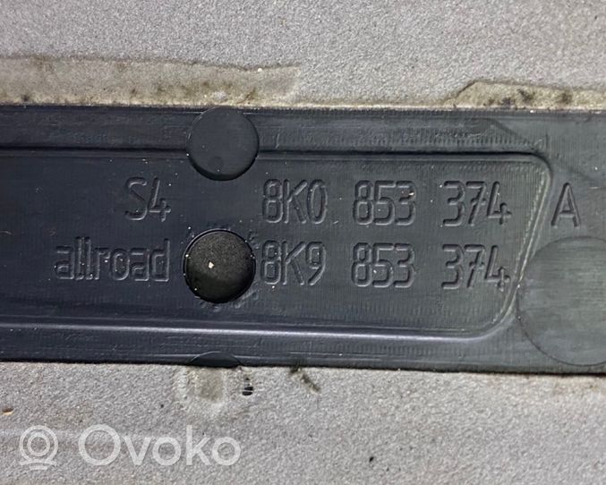 Audi A4 S4 B8 8K Priekinio slenksčio apdaila (vidinė) 8K0853374A