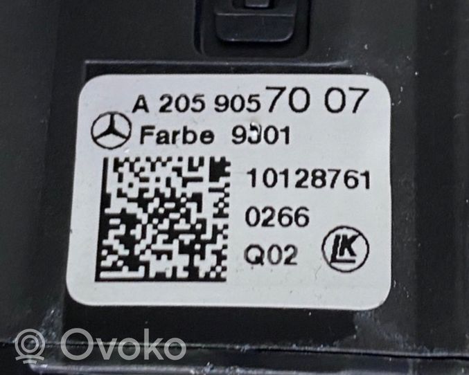 Mercedes-Benz C W205 Interrupteur d’éclairage A2059057007