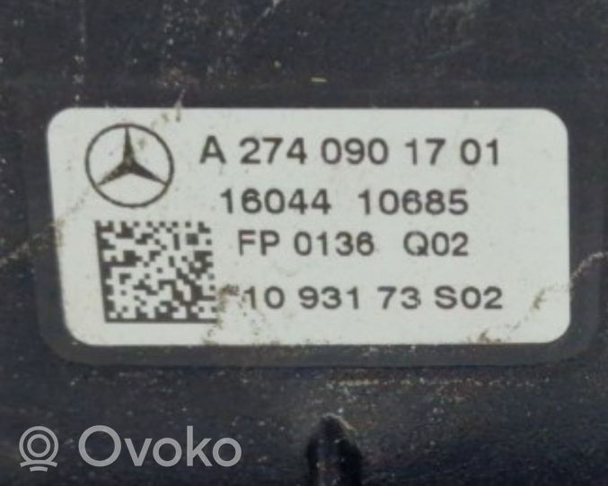 Mercedes-Benz C W205 Boîtier de filtre à air A2740901701