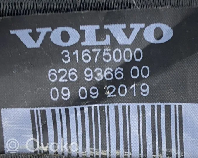 Volvo XC90 Ceinture de sécurité arrière centrale (siège) 0090L0270H