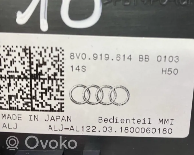 Audi A3 S3 8V Pääyksikkö multimedian ohjaus 8V0919614BB