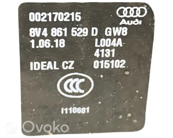 Audi A3 S3 8V Wykładzina bagażnika 8V4861529D