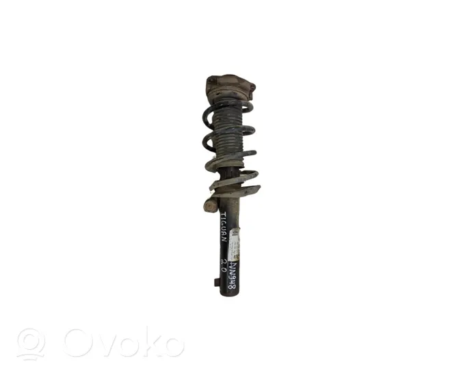 Volkswagen Tiguan Front shock absorber with coil spring 5N0412021BR