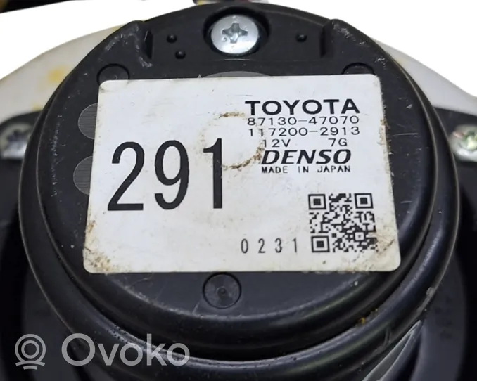 Toyota Prius (XW20) Ventola della batteria di veicolo ibrido/elettrico 8713047070