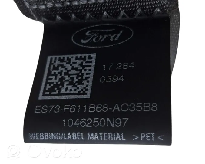 Ford Mondeo MK V Rear seatbelt ES73F611B68AC