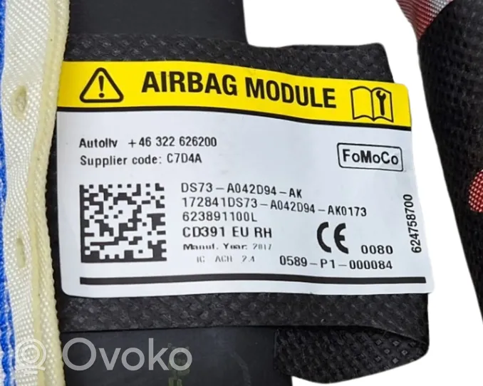 Ford Mondeo MK V Stogo oro pagalvė (užuolaida) DS73A042D94AK