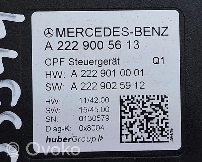 Mercedes-Benz GLC X253 C253 Блок управления парковки A2229005613