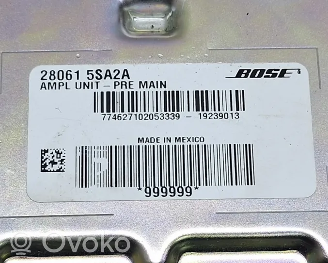 Nissan Leaf II (ZE1) Amplificatore 280615SA2A