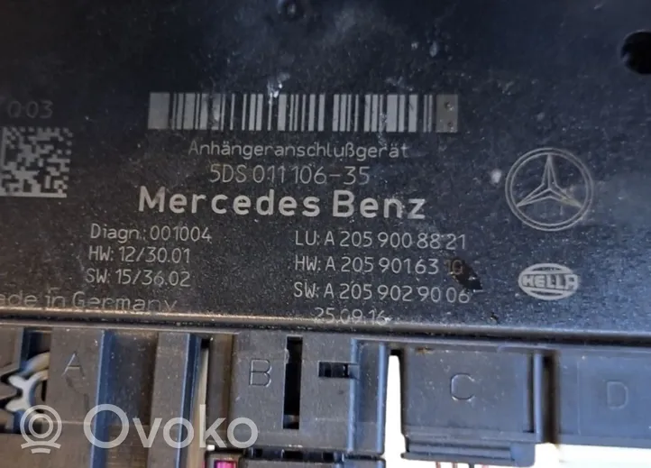 Mercedes-Benz GLC X253 C253 Hak holowniczy / Komplet A2229052503