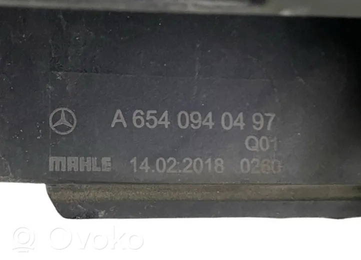 Mercedes-Benz CLS C257 Część rury dolotu powietrza A6540940497