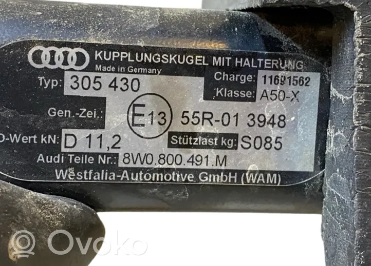 Audi A4 S4 B9 Hak holowniczy / Komplet 8W0800491M