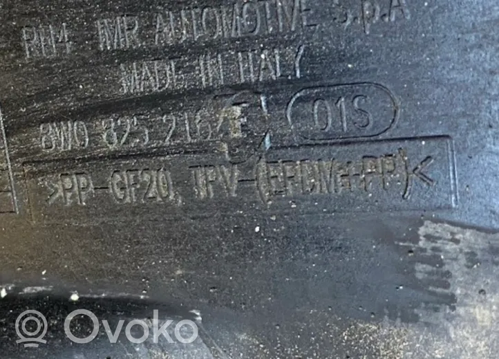 Audi A4 S4 B9 Osłona boczna podwozia 8W0825216