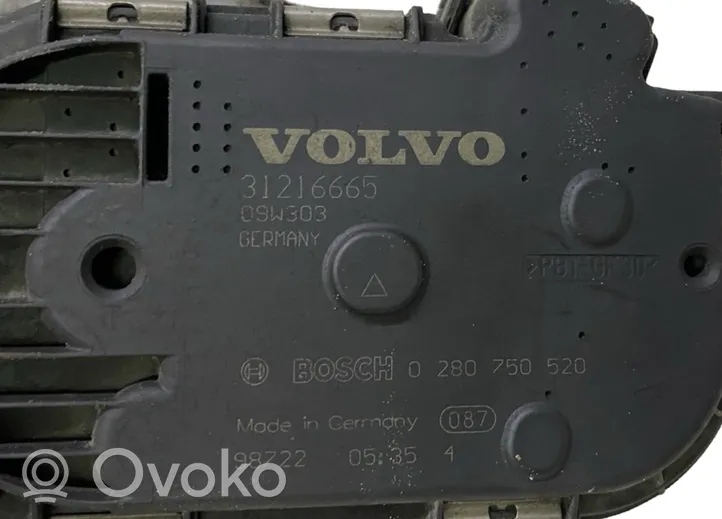 Volvo XC60 Clapet d'étranglement 31216665