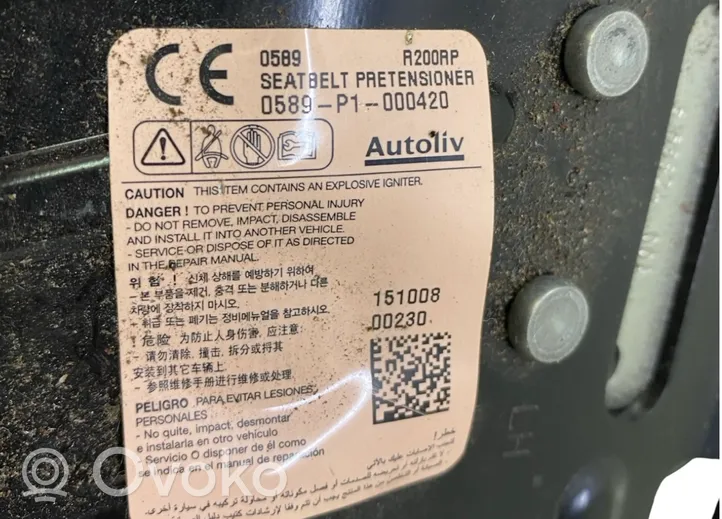 KIA Optima Ceinture de sécurité arrière 89810D4200