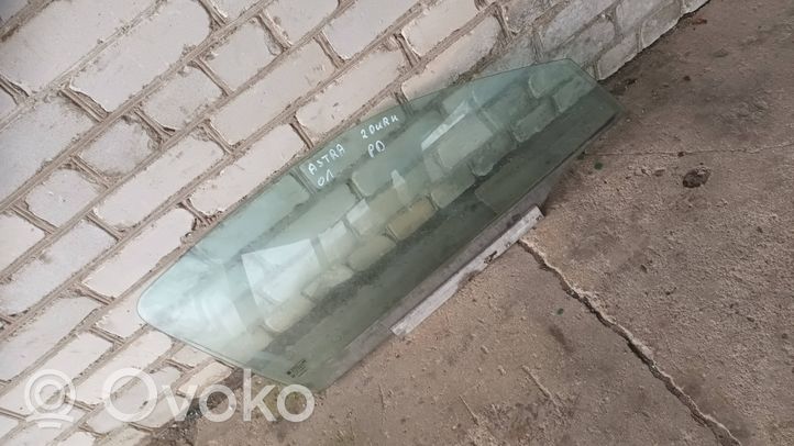 Opel Astra G Front door window/glass (coupe) 