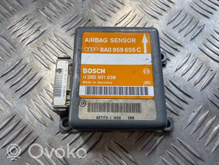 Audi A6 S6 C4 4A Oro pagalvių valdymo blokas 8A0959655C