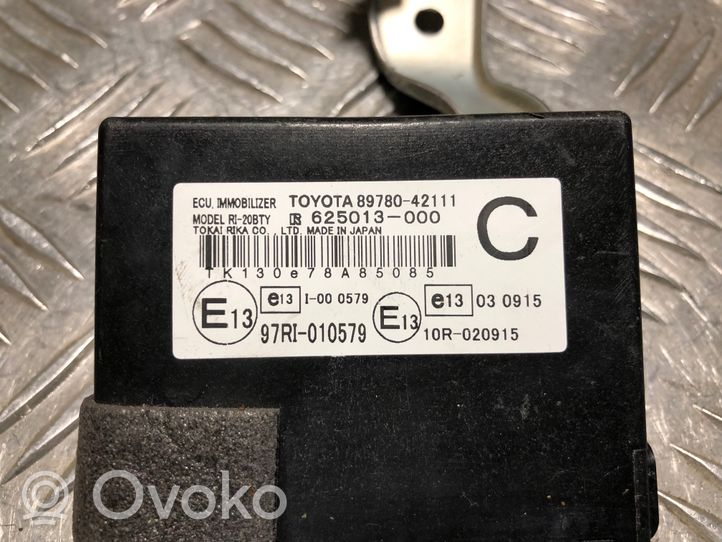 Toyota RAV 4 (XA30) Centralina/modulo immobilizzatore 8978042111