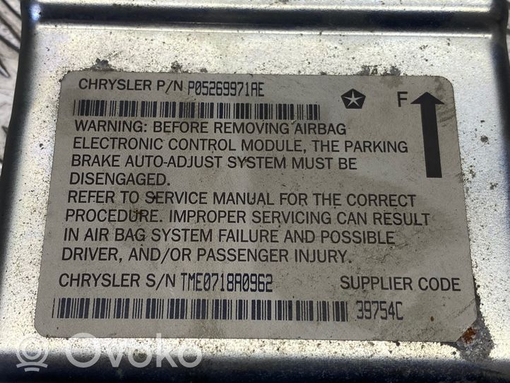 Chrysler Neon I Module de contrôle airbag 39754C