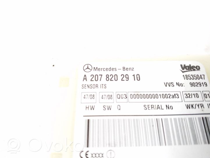 Mercedes-Benz E A207 Citu veidu vadības bloki / moduļi A2078202910