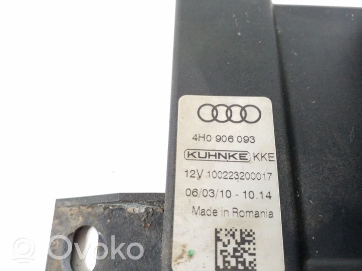 Audi A8 S8 D4 4H Fuel injection pump control unit/module 4H0906093