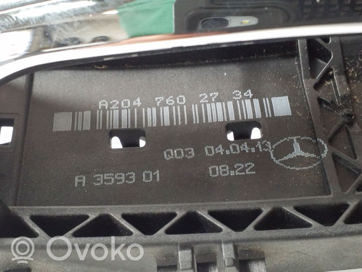 Mercedes-Benz E C207 W207 Klamka zewnętrzna drzwi A2077604540