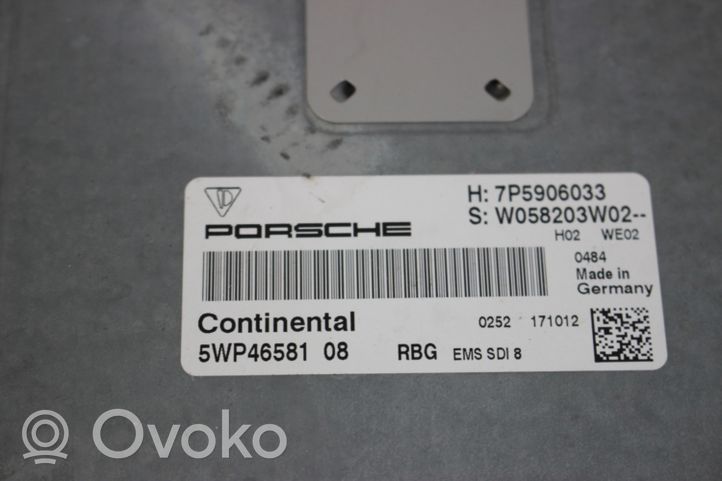 Porsche Cayenne (92A) Calculateur moteur ECU 7P5906033