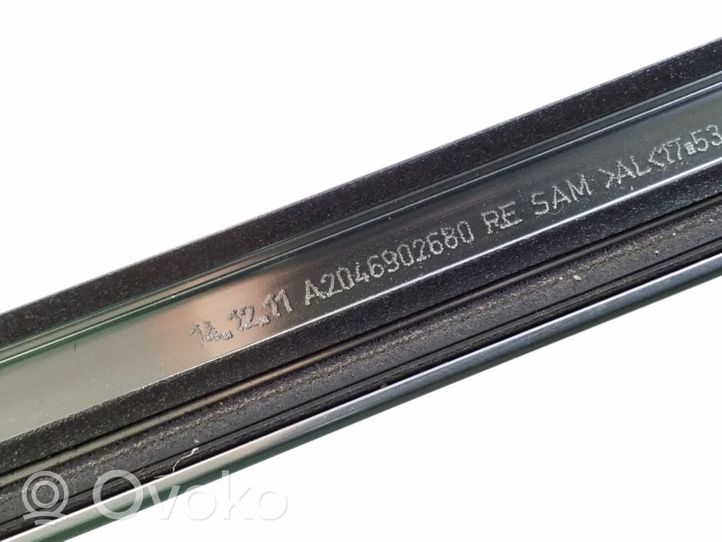 Mercedes-Benz C W204 Listwa dachowa A2046902680