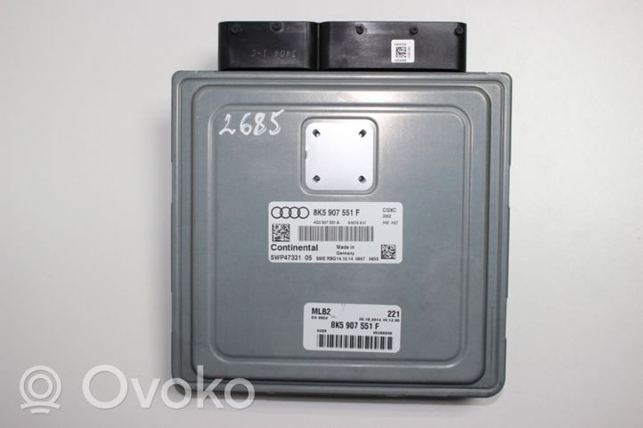 Audi A4 S4 B8 8K Calculateur moteur ECU 8K5907551F