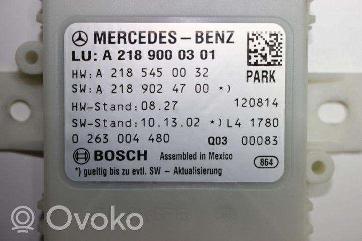 Mercedes-Benz CLS C218 X218 Sterownik / Moduł parkowania PDC A2189000301