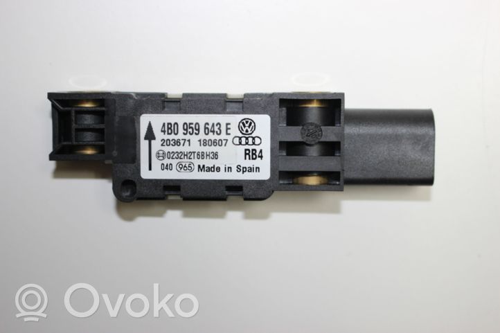 Porsche Cayenne (9PA) Gaisa spilvenu trieciensensors 4B0959643E