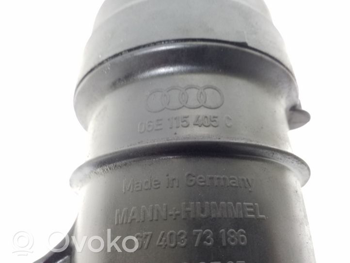 Audi S5 Mocowanie / uchwyt filtra oleju 06E115405C