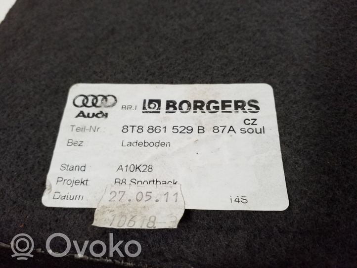 Audi A5 8T 8F Doublure de coffre arrière, tapis de sol 8T8861529B