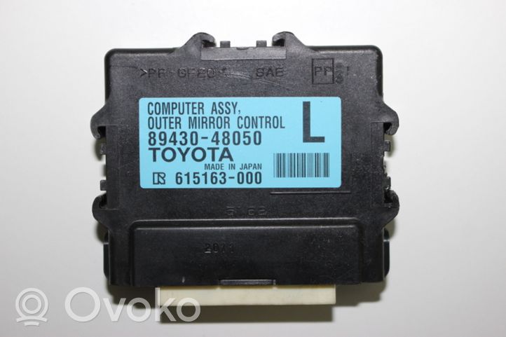 Lexus RX 450H Altre centraline/moduli 89430-48050