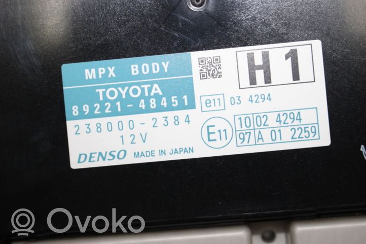 Lexus RX 450H Muut ohjainlaitteet/moduulit 89221-48451
