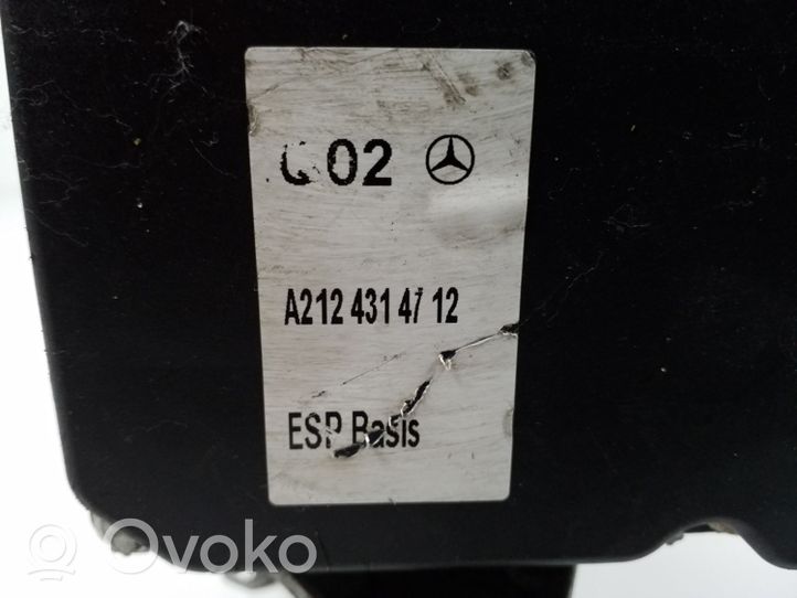 Mercedes-Benz E W212 ABS Blokas A2124314712