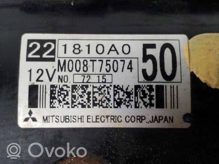 Mitsubishi Pajero Motorino d’avviamento 221810A050