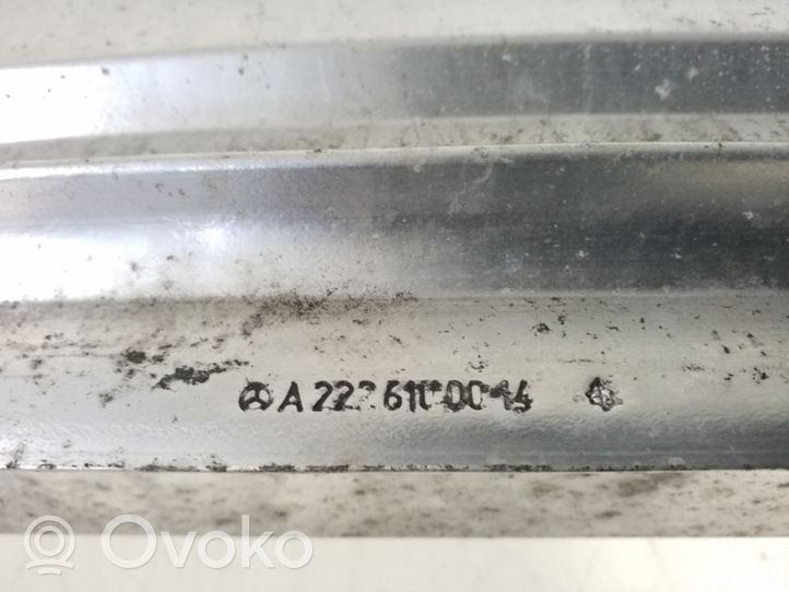 Mercedes-Benz S W222 Rear bumper cross member A2226100014