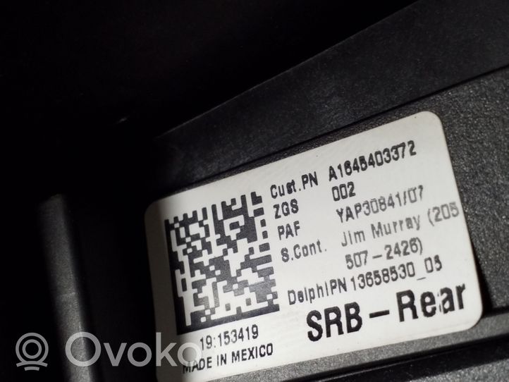 Mercedes-Benz GL X164 Ramka / Moduł bezpieczników A1645403372