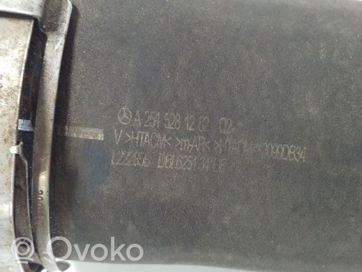 Mercedes-Benz R W251 Välijäähdyttimen letku A2515281282