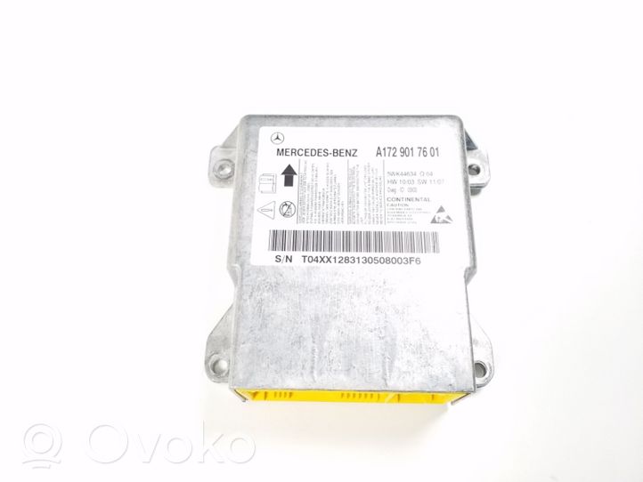 Mercedes-Benz SLK R172 Module de contrôle airbag A1729017601