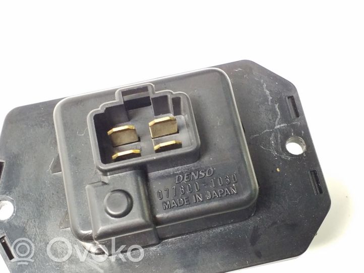 Honda CR-V Heater blower motor/fan resistor 0778001030