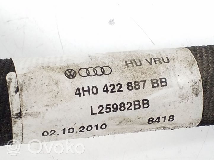 Audi A8 S8 D4 4H Rura / Wąż dolotowy powietrza 4H0422887BB