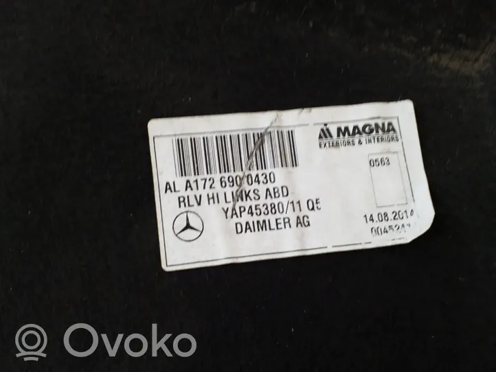 Mercedes-Benz SLK R172 Takapyörän sisälokasuojat A1726900430